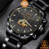 Georgia Tech Yellow Jackets Stainless Steel Watch Elegant and sober Pic