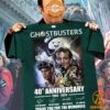 Ghostbusters 40th Anniversary Thank You For The Memories Shirt