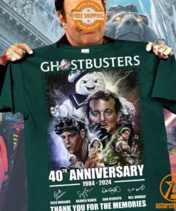 Ghostbusters 40th Anniversary Thank You For The Memories Shirt