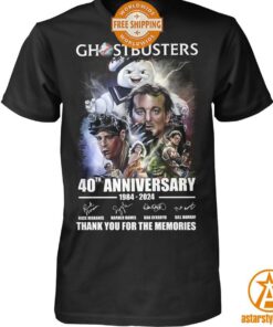 Ghostbusters 40th Anniversary Thank You For The Memories Shirt