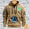 Gold Coast Titans CUSTOM Half Zip Heavy Hoodie Nice place and nice picture