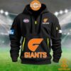 GWS Giants AFL Half Zip Heavy Hoodie You look different and cute