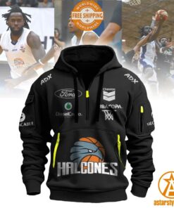 Halcones Obregón Half Zip Heavy Hoodie