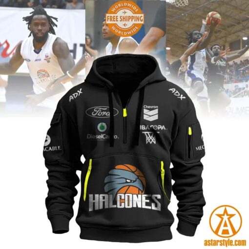 Halcones Obregón Half Zip Heavy Hoodie