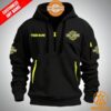 Harley Davidson Custom Half Zip Heavy Hoodie .jpg