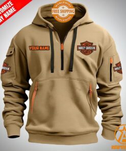 Harley-Davidson CUSTOM Half Zip Heavy Hoodie