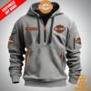 Harley Davidson Custom Half Zip Heavy Hoodie You Are Always Amazing