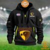 Hawthorn Hawks AFL Half Zip Heavy Hoodie Elegant picture.