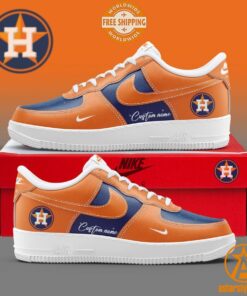 Houston Astros CUSTOM Nike Air Force Shoes