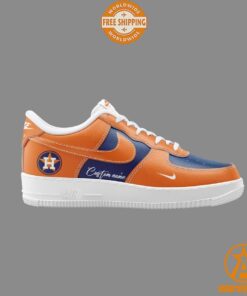 Houston Astros CUSTOM Nike Air Force Shoes