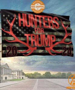 Hunter For Trump 2024 US Flag