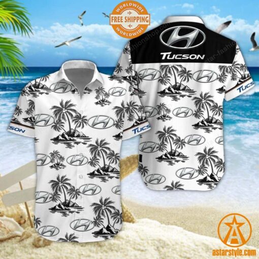 Hyundai Tucson Hawaiian Shirt