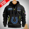 Indianapolis Colts Personalized Half Zip Heavy Hoodie Good Click