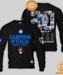 Inter Milan 2023 2024 Campioni D’Italia Shirt