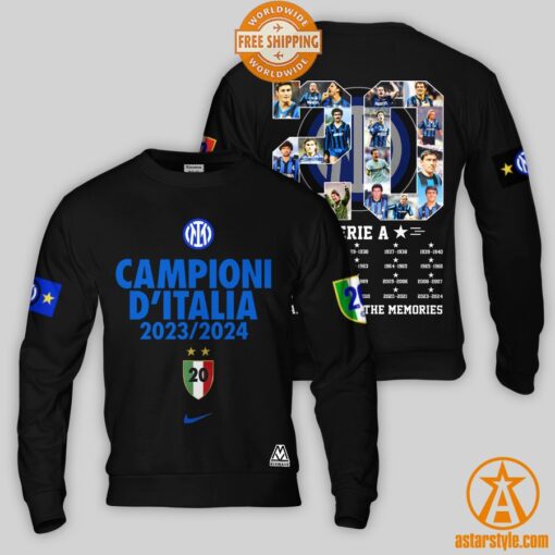 Inter Milan 2023 2024 Campioni D’Italia Shirt