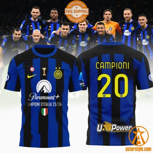 Inter Milan Campioni D’Italia 20 Shirt