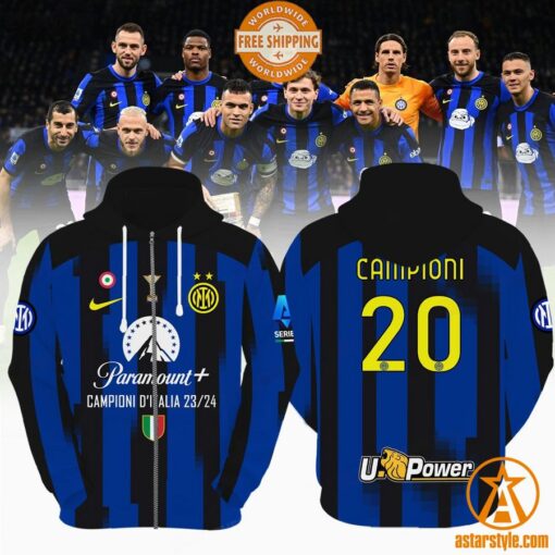 Inter Milan Campioni D’Italia 20 Shirt