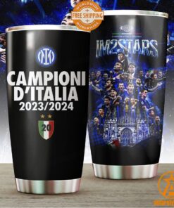 Inter Milan 2023 2024 Campioni D’Italia Tumbler