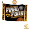 iowa hawkeyes women basketball final four flag 1