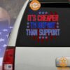 it is cheaper to deport than support car sticker decal 4 786.jpg