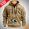 Jacksonville Jaguars Personalized Half Zip Heavy Hoodie .jpg