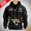 Jacksonville Jaguars Personalized Half Zip Heavy Hoodie Cuteness Overloaded