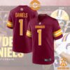 Jayden Daniels Washington Commanders 2024 NFL Draft First Round Pick Player Burgundy Jersey