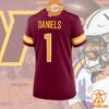 Jayden Daniels Washington Commanders Women's 2024 NFL Draft First Round Pick Player Burgundy Jersey