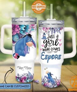 Just A Girl Who Loves Eeyore Personalized Tumbler