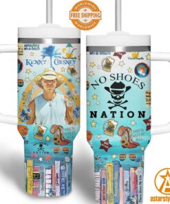 Kenny Chesney No Shoes Nation Tumbler