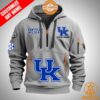 Kentucky Wildcats Personalized Half Zip Heavy Hoodie .jpg