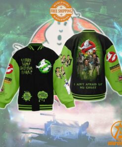 l Ain’t Afraid Of No Ghost Ghostbusters Varsity Jacket