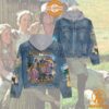 little house on the prairie enjoy every moment as it passes hooded denim jacket 1 543