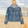 little house on the prairie enjoy every moment as it passes hooded denim jacket 2 68