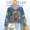 little house on the prairie enjoy every moment as it passes hooded denim jacket 3 731