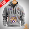 Lsu Tigers Personalized Half Zip Heavy Hoodie You Are Always Best Dear