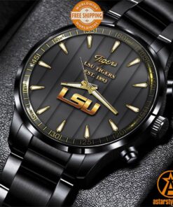 LSU Tigers Stainless Steel Watch