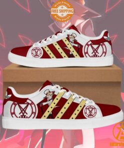 Lucifer Morningstar Hazbin Hotel Stan Smith Shoes