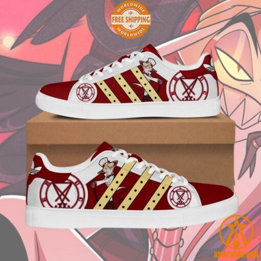 Lucifer Morningstar Hazbin Hotel Stan Smith Shoes