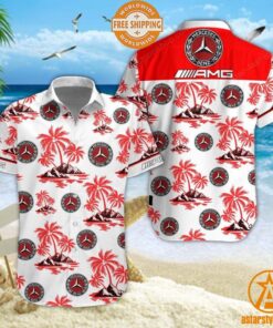 Mercedes-AMG Hawaiian Shirt, Shorts