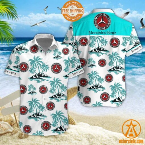 Mercedes-Benz Hawaiian Shirt