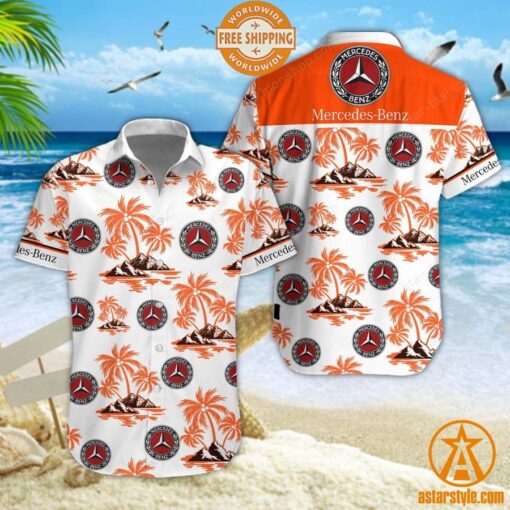 Mercedes-Benz Hawaiian Shirt