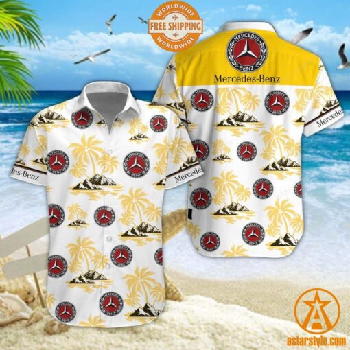 Mercedes-Benz Hawaiian Shirt