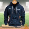 Miami Marlins MLB Half Zip Heavy Hoodie Wow! This is gracious