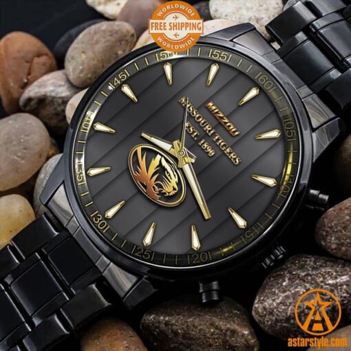 Missouri Tigers Stainless Steel Watch