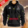 NC State Wolfpack CUSTOM Half Zip Heavy Hoodie Radiant and glowing Pic dear