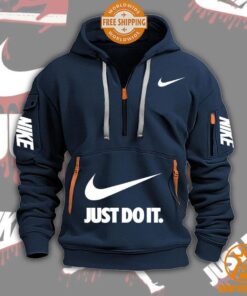 Nike Just Do It Half Zip Heavy Hoodie