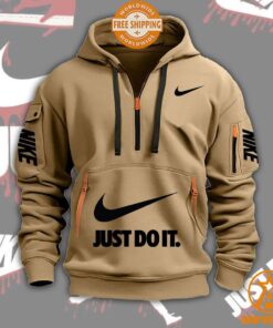 Nike Just Do It Half Zip Heavy Hoodie