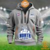 North Melbourne Kangaroos AFL Half Zip Heavy Hoodie Sizzling