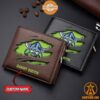 Nrl Canberra Raiders Personalized Leather Wallet Rocking Picture